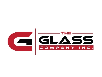 The Glass Company, Inc. logo design by Upoops