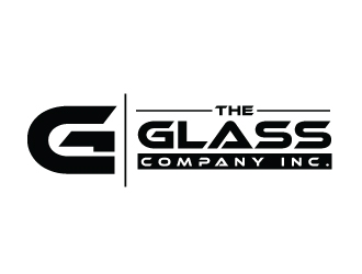 The Glass Company, Inc. logo design by Upoops