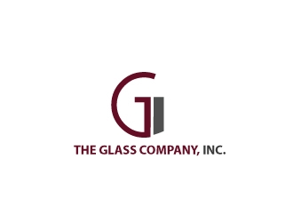 The Glass Company, Inc. logo design by webmall