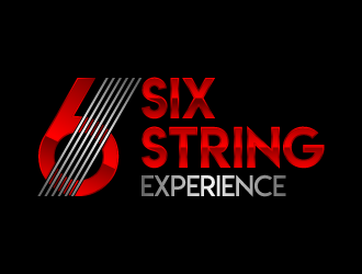 Six String Experience logo design by fastsev