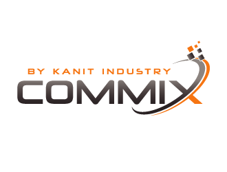 COMMIX BY KANIT INDUSTRY logo design by esso