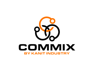 COMMIX BY KANIT INDUSTRY logo design by FriZign