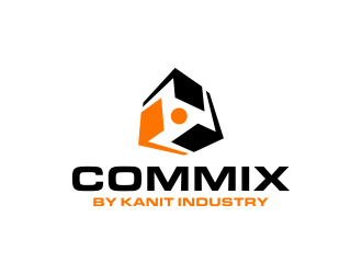 COMMIX BY KANIT INDUSTRY logo design by FriZign