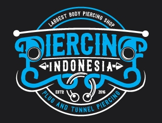 Piercing Indonesia logo design by Godvibes