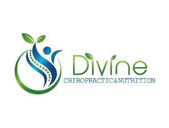 Divine Chiropractic & Nutrition logo design by REDCROW