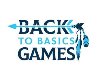 Back To Basics Games logo design by Roma