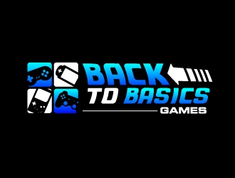 Back To Basics Games logo design by jaize