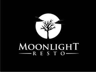 Moonight resto/bar logo design by sheilavalencia
