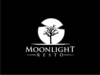 Moonight resto/bar logo design by sheilavalencia