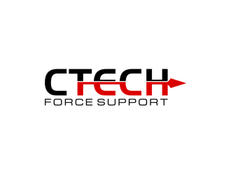 CTECH Force Support logo design by alby