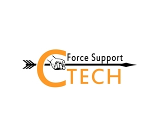CTECH Force Support logo design by bougalla005