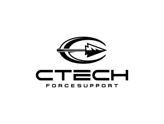 CTECH Force Support logo design by senandung