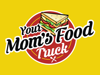 Your Moms Food Truck logo design by logolady