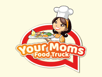 Your Moms Food Truck logo design by czars