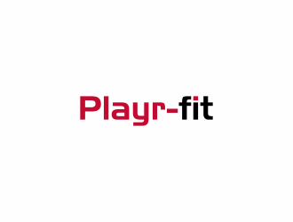Playr-fit logo design by haidar