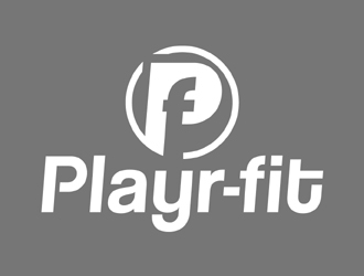 Playr-fit logo design by MAXR