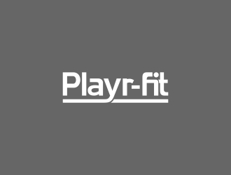 Playr-fit logo design by naldart