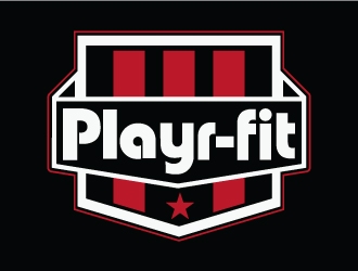 Playr-fit logo design by Suvendu