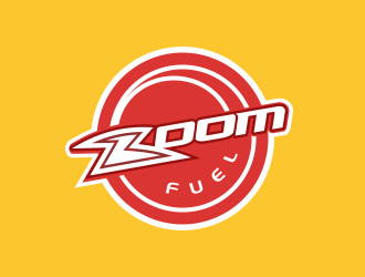 Zoom (sign can just say Zoom or it can say Zoom Fuel) logo design by MCXL