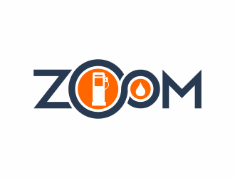 Zoom (sign can just say Zoom or it can say Zoom Fuel) logo design by goblin