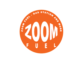 Zoom (sign can just say Zoom or it can say Zoom Fuel) logo design by afpdesign
