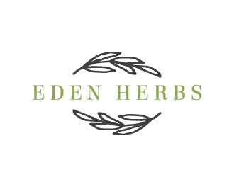 Eden Herbs logo design by akilis13