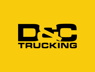 D&C Trucking logo design by goblin