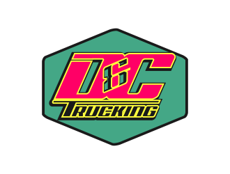 D&C Trucking logo design by beejo