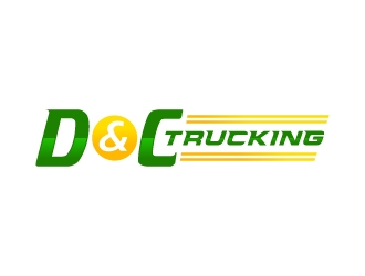 D&C Trucking logo design by Suvendu