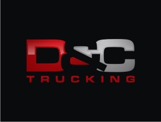 D&C Trucking logo design by sabyan