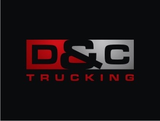 D&C Trucking logo design by sabyan
