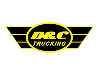 D&C Trucking logo design by Suvendu