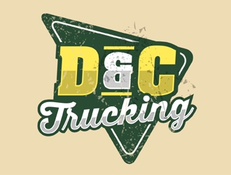 D&C Trucking logo design by MAXR