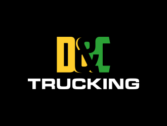 D&C Trucking logo design by lexipej