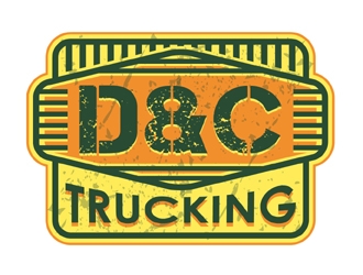 D&C Trucking logo design by MAXR