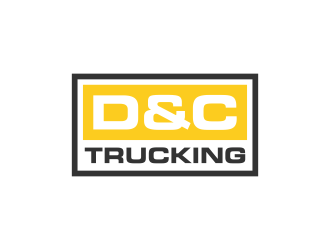 D&C Trucking logo design by Kindo