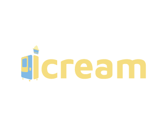 icream (need logo) logo design by VissartMedia