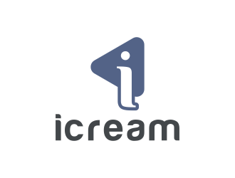 icream (need logo) logo design by BlessedArt