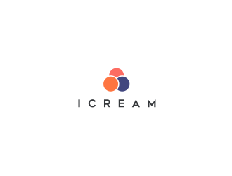 icream (need logo) logo design by elleen
