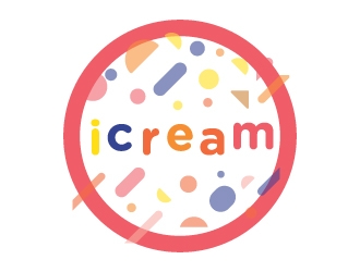 icream (need logo) logo design by Erasedink