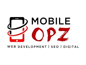 Mobile OPZ logo design by dibyo