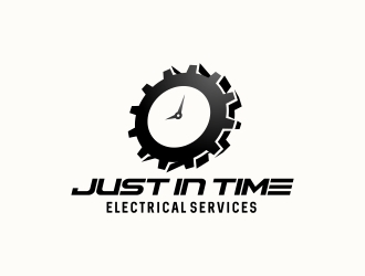Just In Time Electrical Services logo design by naldart