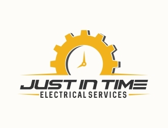 Just In Time Electrical Services logo design by naldart