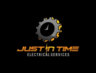 Just In Time Electrical Services logo design by naldart