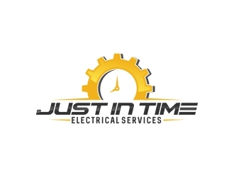 Just In Time Electrical Services logo design by naldart