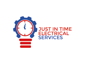 Just In Time Electrical Services logo design by czars