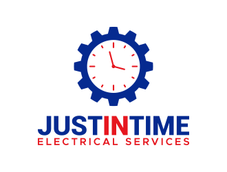 Just In Time Electrical Services logo design by lexipej