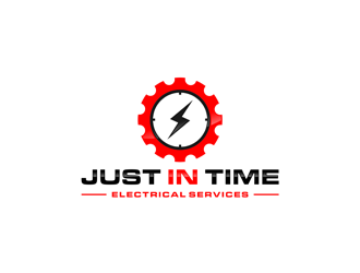 Just In Time Electrical Services logo design by ndaru