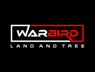Warbird Land and Tree logo design by kopipanas
