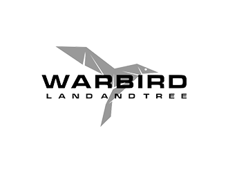 Warbird Land and Tree logo design by blackcane